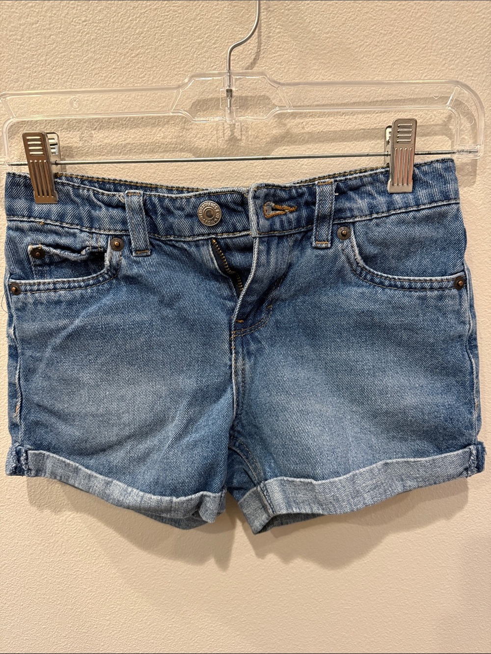 Girls 8 Levi’s Denim Girlfriend Shorty Short